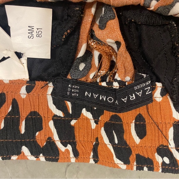 ⭐️Zara⭐️ Leopard Drawstring Pants - Picture 4 of 5